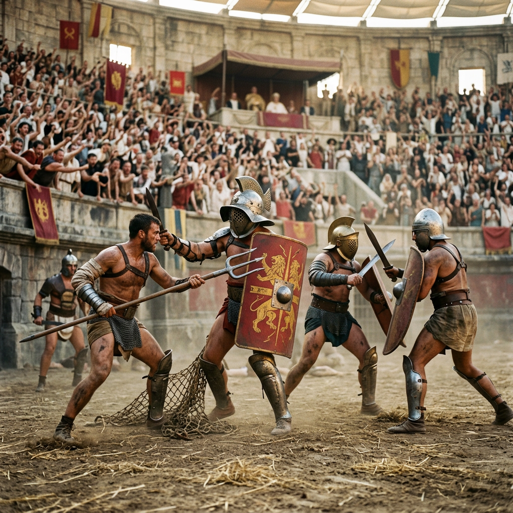 Famous Gladiators of Ancient Rome: Legends of the Arena