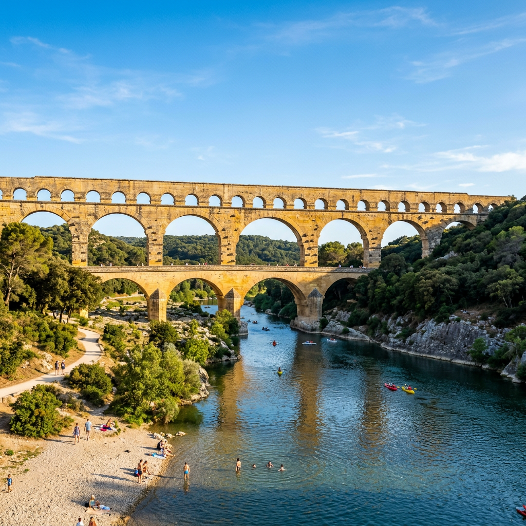 Discover the Pont du Gard: A Roman Aqueduct Masterpiece