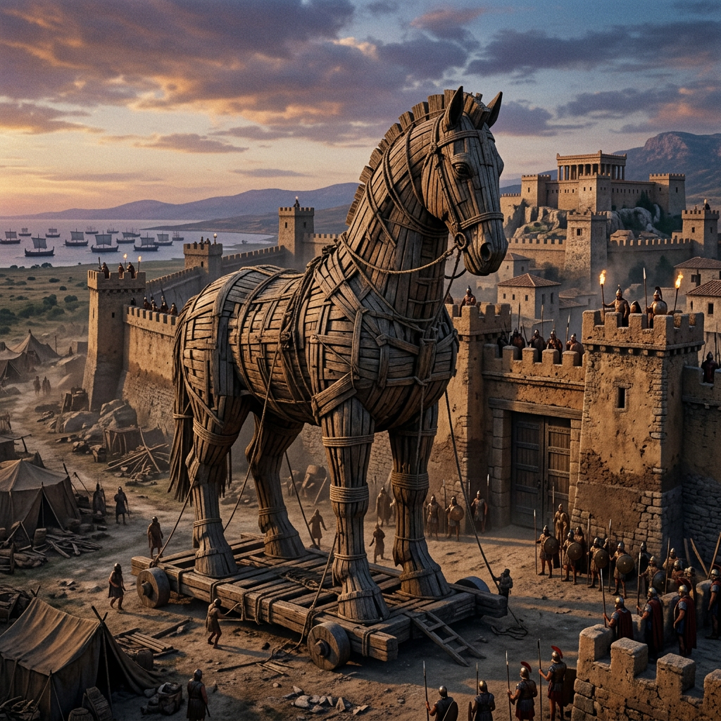 The Trojan Horse: A Tale of Deception and Wisdom