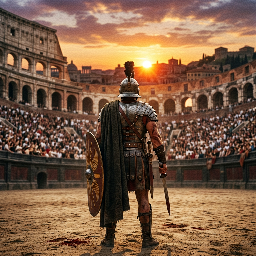 Flamma: The Syrian Gladiator Who Refused Freedom