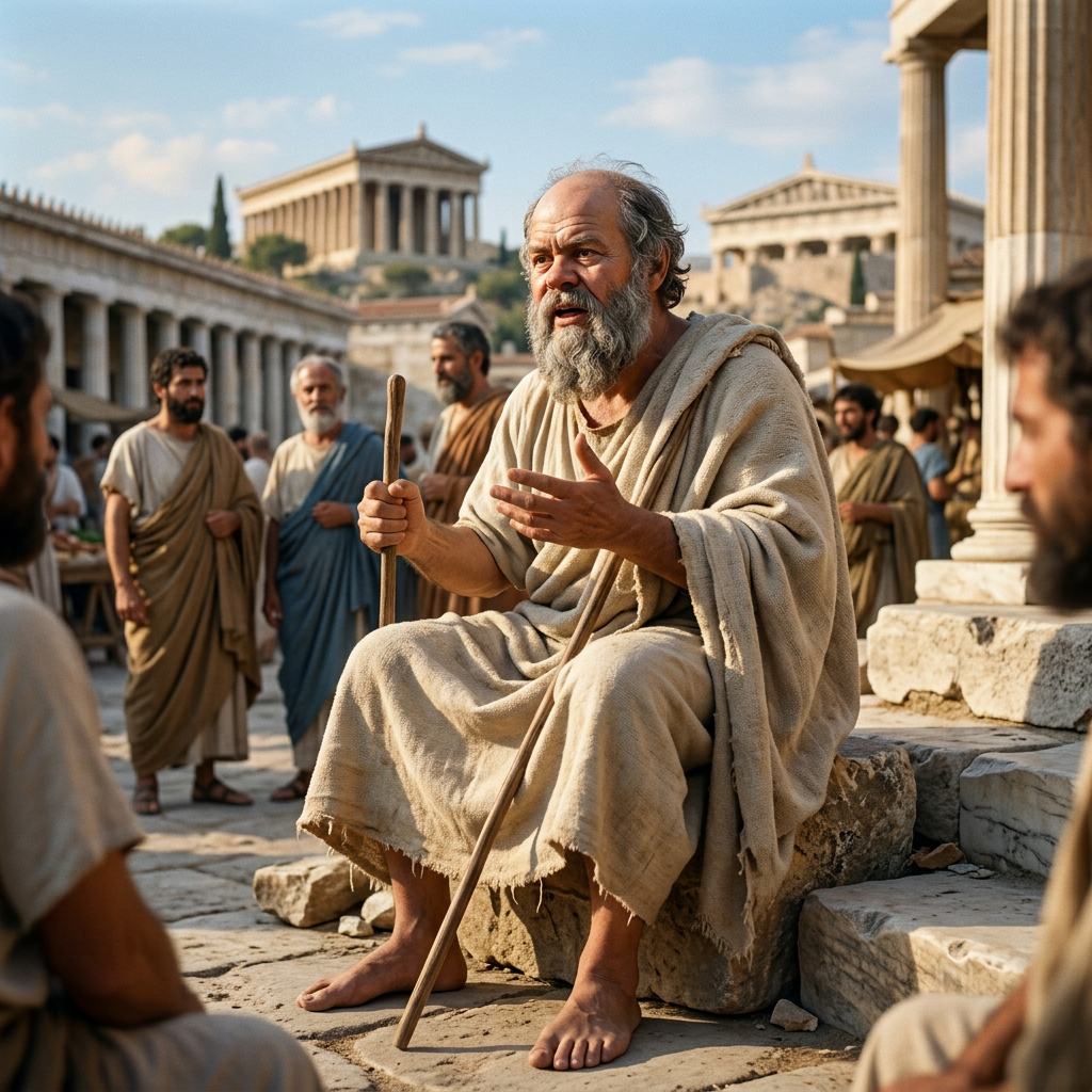 Socrates: The Philosopher Who Taught the World to Question
