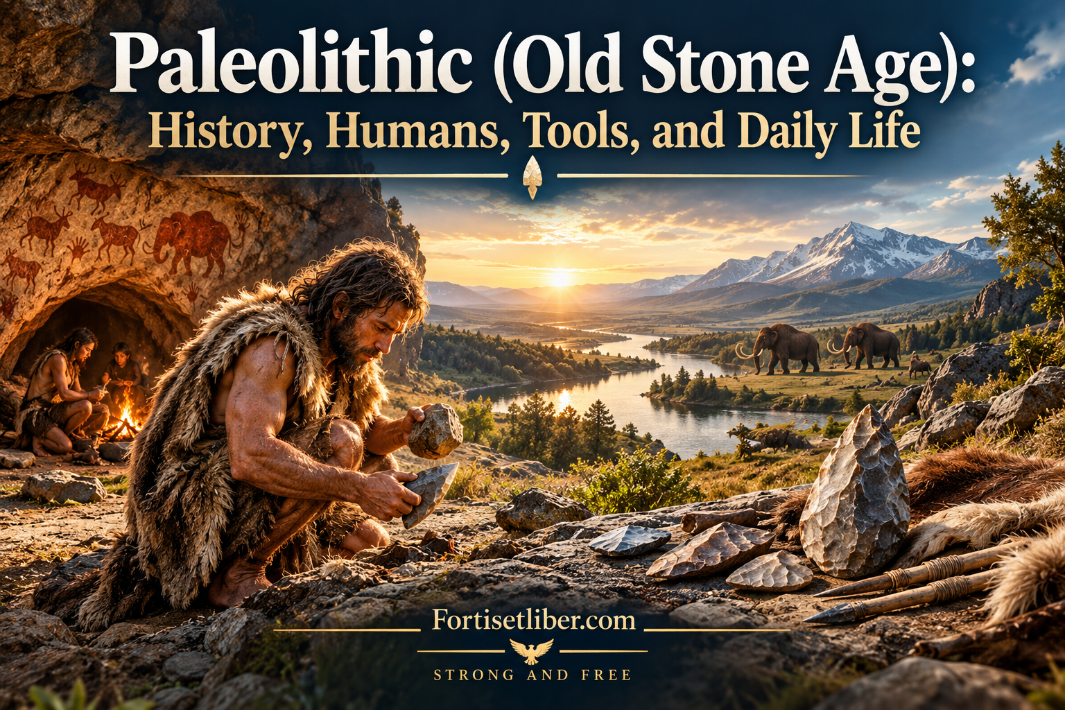 Paleolithic (Old Stone Age): History, Humans, Tools, and Daily Life